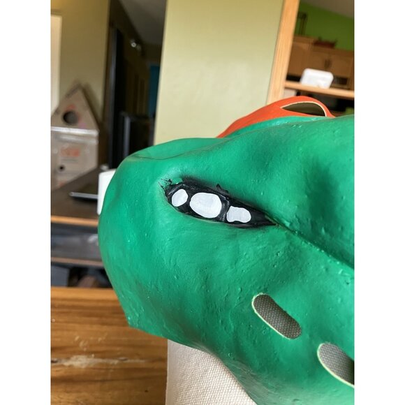 Teenage Mutant Ninja Turtles TMNT Raphael Rubber Mask 1989 Mirage Studios - Picture 8 of 16
